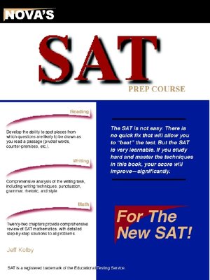 SAT Prep Course - ebook